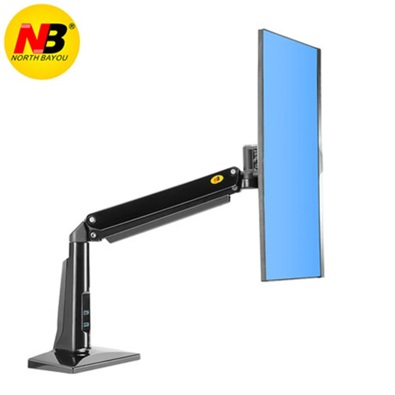 Новый NB F37 алюминиевый полный Motion 24 37 дюймов держатель монитора газовая пружина