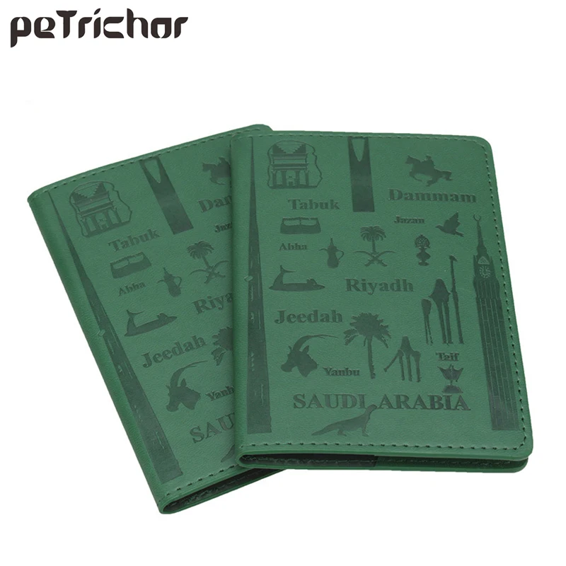 Обложка для паспорта Petrichor из искусственной кожи Саудовская Аравия держатель