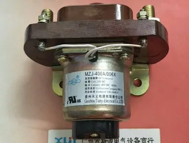 

Bus part Guizhou Tianyi Electrical contactor coil 24V contact 48V DC100A MZJ-400A 006B Teyeidale