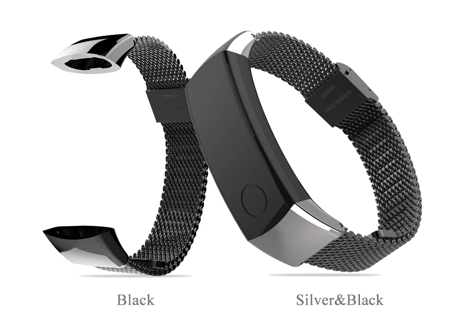 Mijobs Honor Band 3 ремешок Миланский ремешок на запястье для huawei Honor Band 3 браслет металлический нержавеющая сталь Аксессуары для смарт-браслета