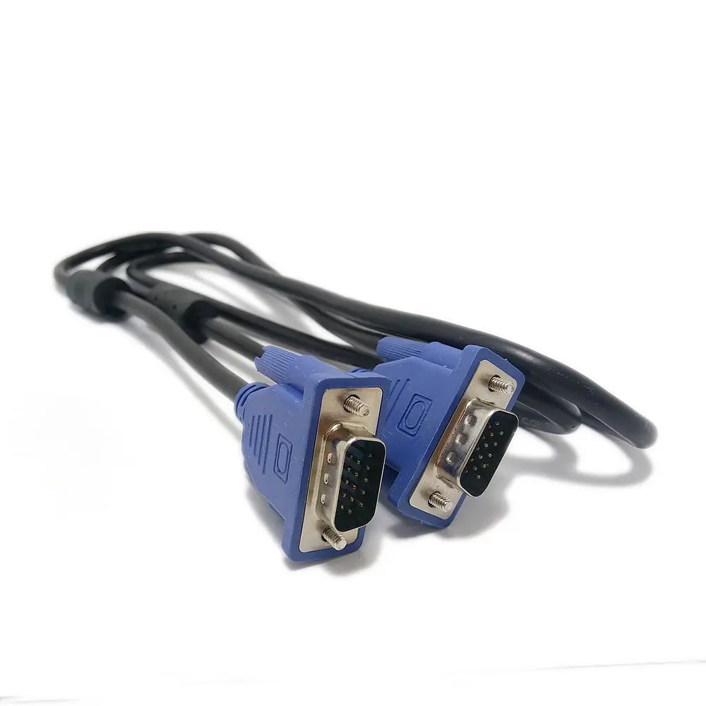 VGA кабель malebraid Экранирование Высокое качество HD tv VGA Компьютер ТВ дисплей сигнальный кабель 0,3 м/0,5 м/1,5 м/3 м