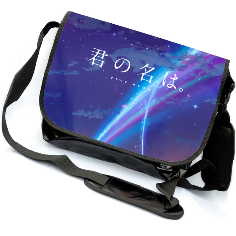 

Kimi no Na wa ваше имя, школьная сумка унисекс, для мальчиков и девочек, Tachibana Taki Miyamizu Mitsuha, слинг, Книжная сумка, сумки через плечо для школы