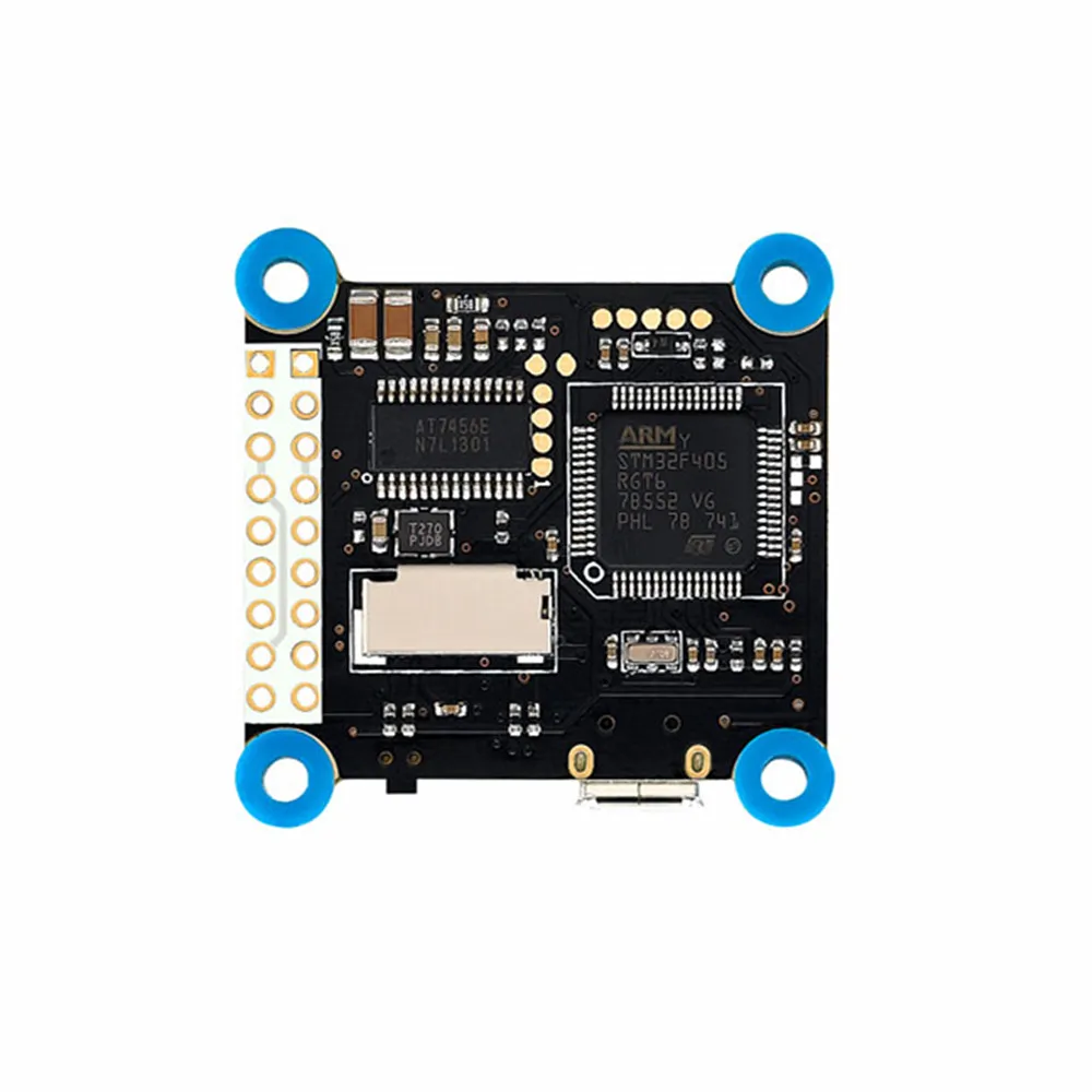 Контроллер полета Hobbywing XRotor Micro F4 G2 & 45A 4 в 1 BLHeli32 6S ESC для FPV гоночного дрона