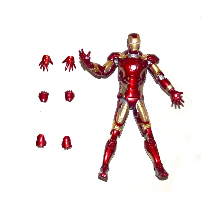 Экшн фигурка свободного кроя MS Legends Select Iron Man Mark MK 43 Armor 7 дюймов|Игровые фигурки и