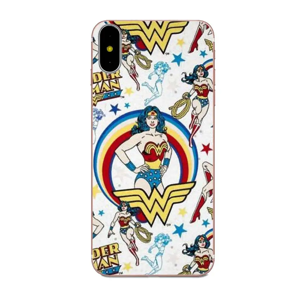 as picture Dc чудо-женщина для Huawei Mate 7 8 9 10 20 P8 P9 P10 P20 P30 Lite Plus Pro Обложка с рисунком красочные Стиль сотовый Чехол для телефона - Цвет: as picture