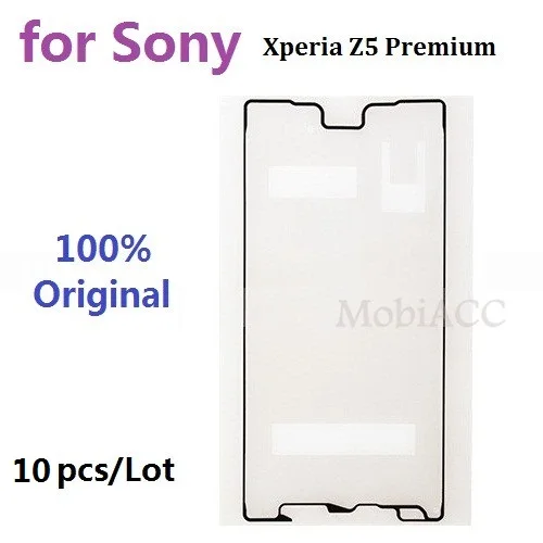 10 шт./лот оригинал для Sony Xperia Z5 Premium LCD клейкая наклейка Сенсорный ЖК экран