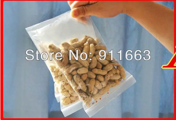 10 шт./лот прозрачная сумка с застежкой молнией уплотнительные сумки