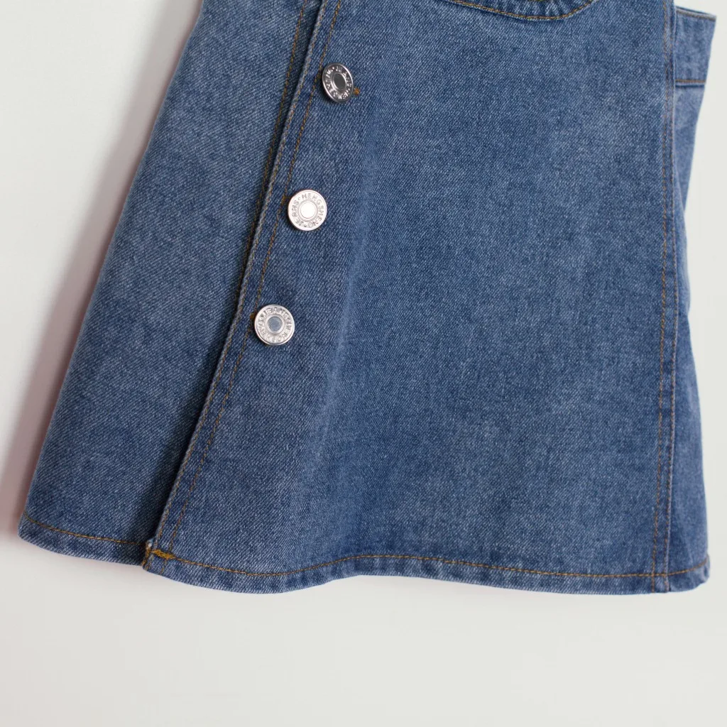 Новинка лета 2020 платье на бретельках в японском стиле для девочек милое