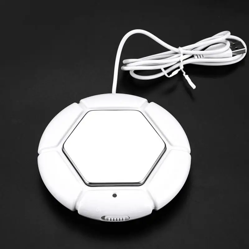 Портативные настольные USB Подогреватели чашек кофе/чая подогреватель чашек нагреватель кружек нагреватель для напитков поднос для молока чай кофе кружка горячие напитки