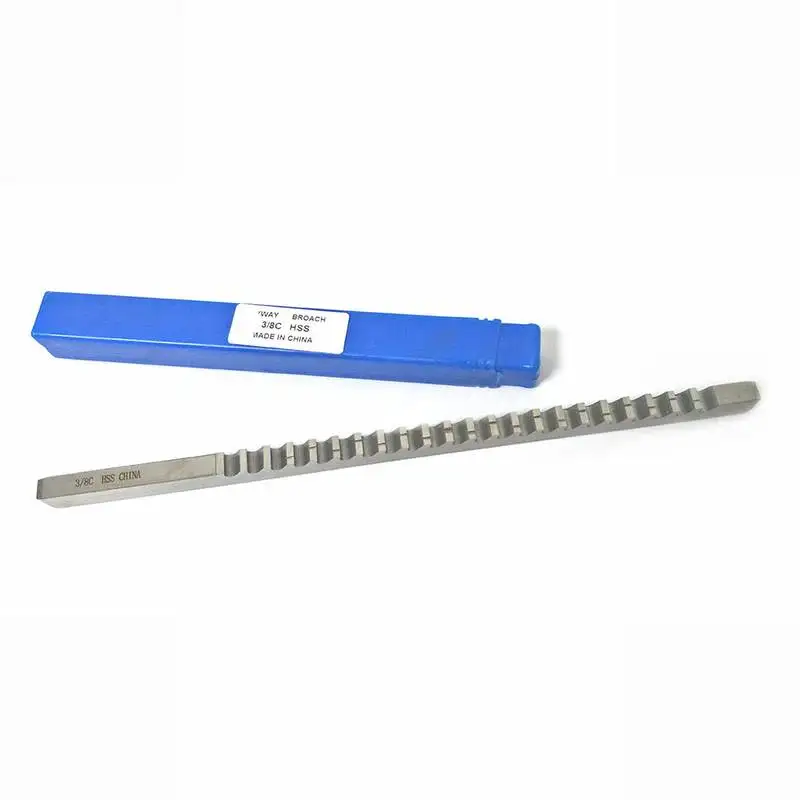 HSS Broach 3/8 C Push Type Keyway дюйм Размер резка для станков с ЧПУ шипами|Аксессуары