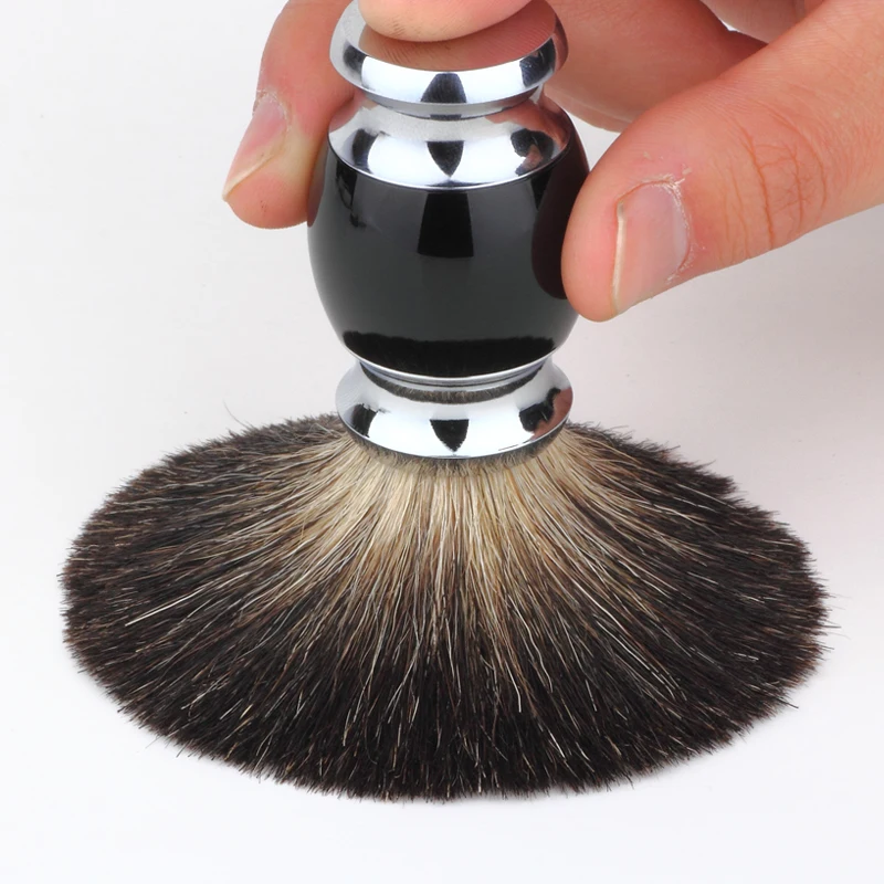 Мужская щетка для бритья роскошная барсуковая щетина бритвенная Парикмахерская