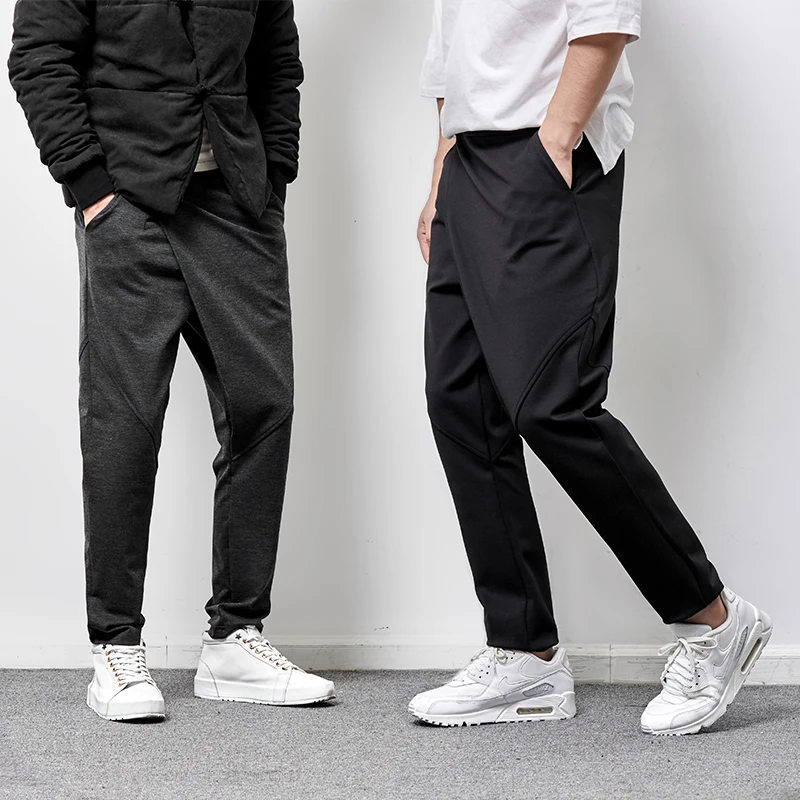 

M-6XL!!! 2018 Young men's casual pants men's cultivate one's morality haroun height feet pants pants tide restoring ancient way
