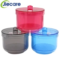 1 pc dental autoclavable sterilize box soak disinfection cup net basket case oral dentist products plastic 4 colors