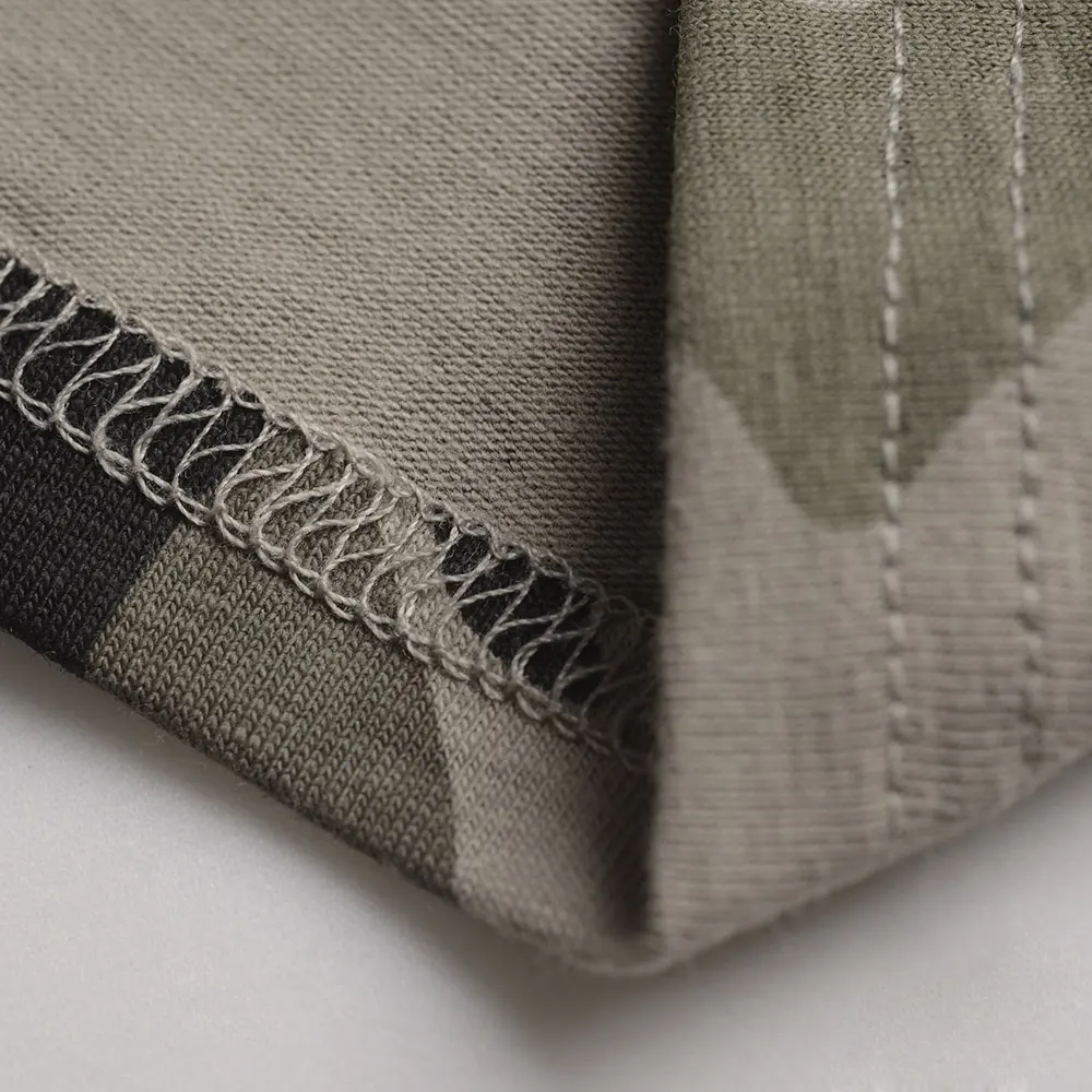 Военные эластичные полосатые камуфляжные футболки с длинными рукавами мужские