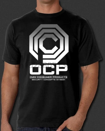 Лето хлопок OCP RoboCop sci-fi фильм Omni потребительские товары новая футболка S-6XL