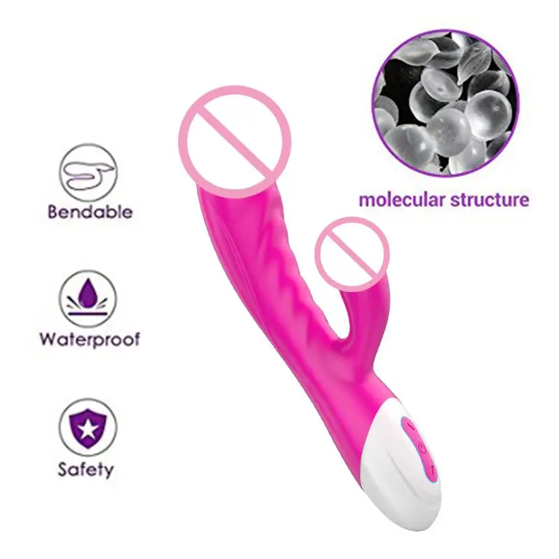 10 режимов вибратор g-точка Кролик фаллоимитатор Женский взрослый секс игрушка