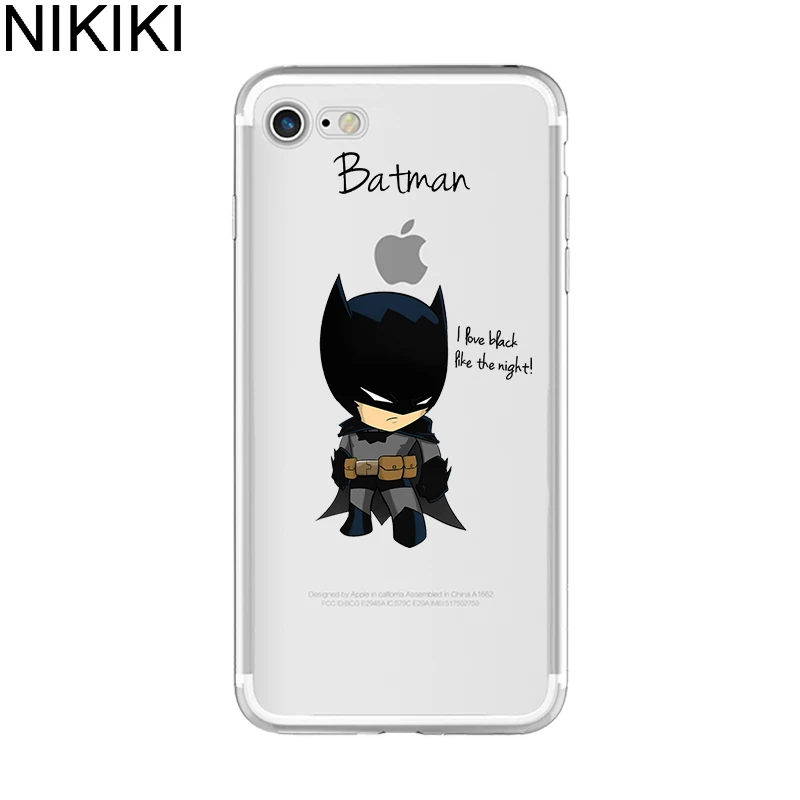 ciciber Avengers Batman Superhero for iphone 11 Pro Max Soft Silicon Case Cover IPhone XR XS MAX 6 6S 7 8 Plus 5S SE X Coque |