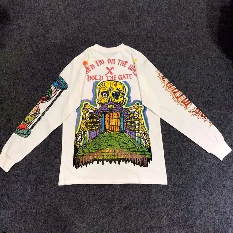 Сезон 6 Kanye XXXTentacion 2019 новые хлопковые футболки лучшего качества с коротким