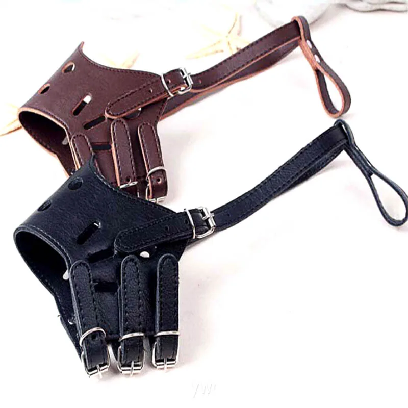 Горячее предложение собака Регулируемая Маска Анти намордник против лая укусов