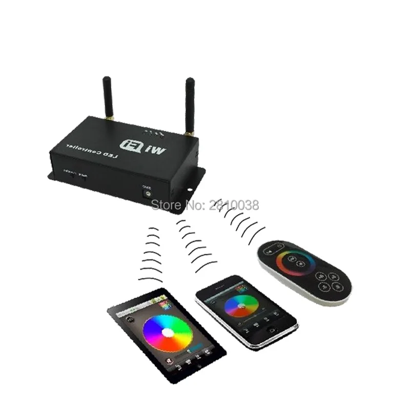 2 шт./партия WiFi контроллер с одной точкой беспроводной RGB led контроллер DC5-24V led rgb контроллер для ламп