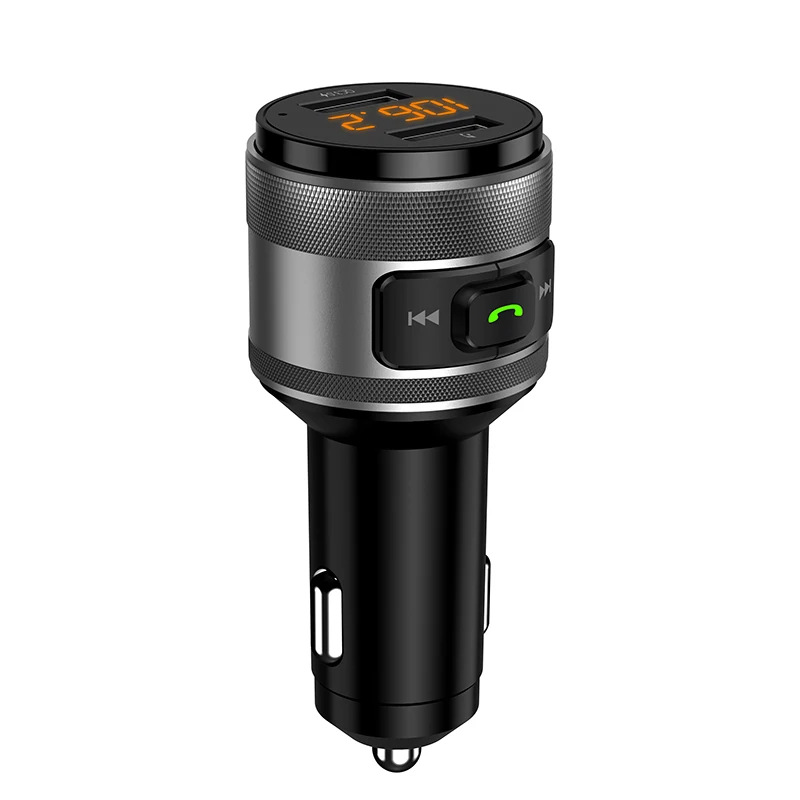VicTsing Bluetooth fm-передатчик автомобильный QC3.0 5 в 3.4A беспроводной передатчик приемник MP3 музыкальный плеер Автомобильный комплект радио адаптер