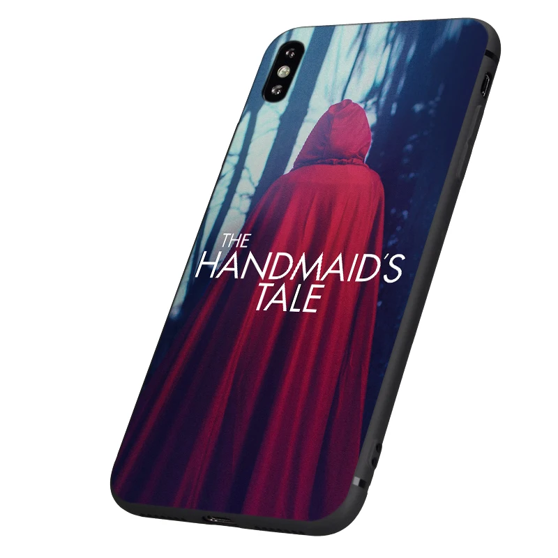 Черный чехол из ТПУ для iphone 5 5s se 6 6s 7 8 plus x 10 силиконовый XR XS 11 pro MAX с надписью Handmaid Is