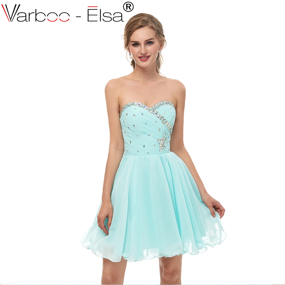 Женское коктейльное платье с блестками VARBOO_ELSA элегантное короткое Кружевное