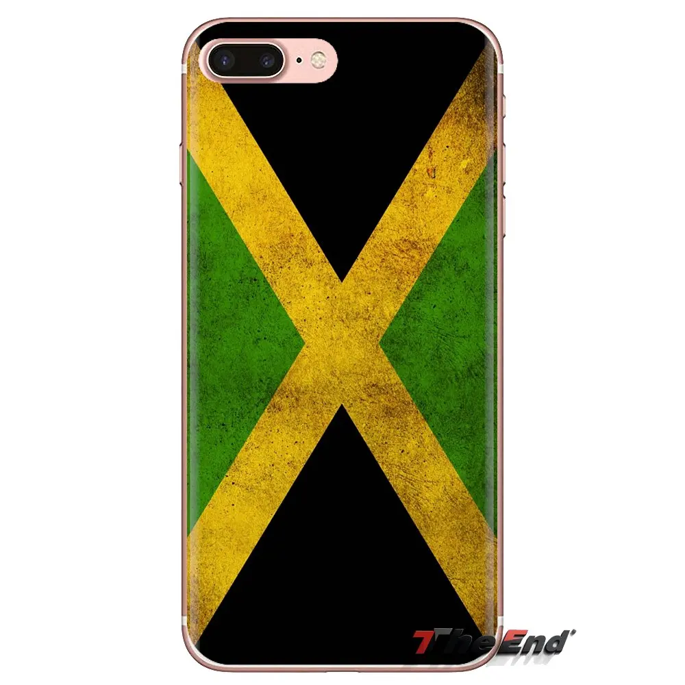 Soft Case Covers For Oneplus 3T 5T 6T Nokia 2 3 5 6 8 9 230 3310 2.1 3.1 5.1 7 Plus 2017 2018 Retro Jamaica National Flag Banner |