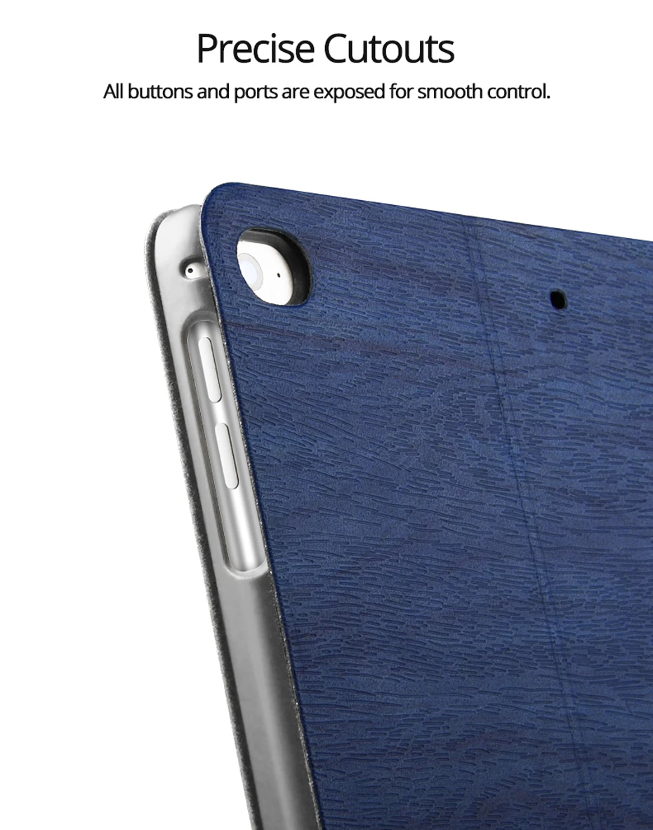 Чехол для iPad 9," 6-го 5-го поколения, тонкий Чехол-книжка с подставкой из искусственной кожи, чехол для iPad 5 6, умный чехол для iPad Air 1 2, чехол