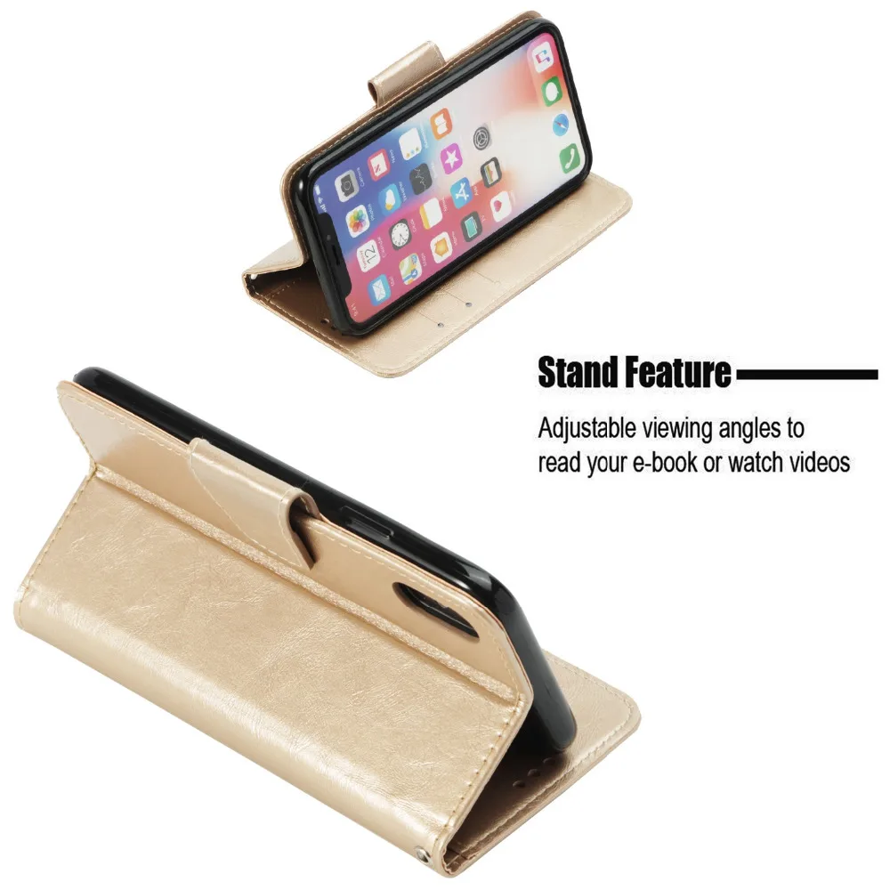 3D Сова имитация кожаный чехол для iphone Xs max Xr coque винтажный Флип 5 6 7 8plus X