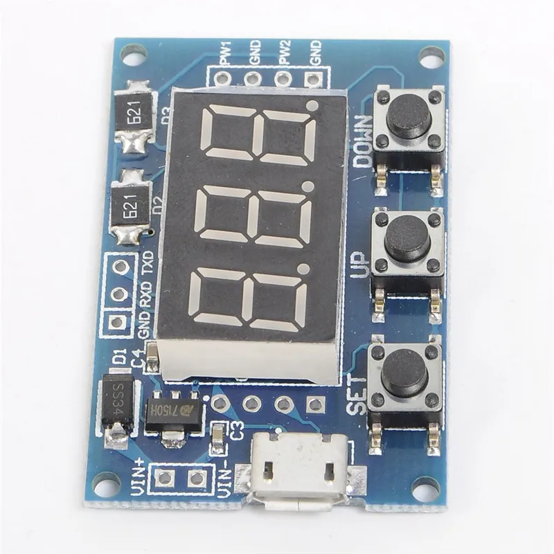 2 канала ШИМ генератор частота импульсов рабочий цикл регулируемый меандр
