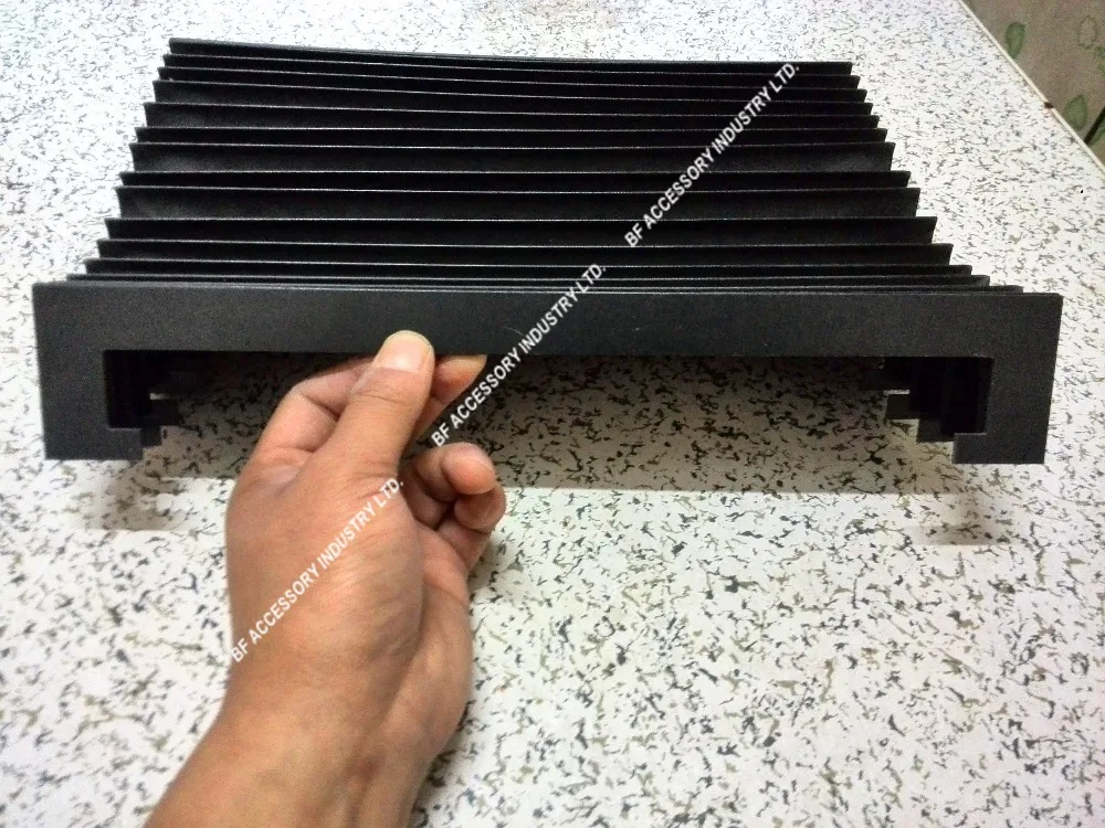 Станок с ЧПУ телескопическая сильфонная крышка аккордеона Lmax 400 мм ширина 320