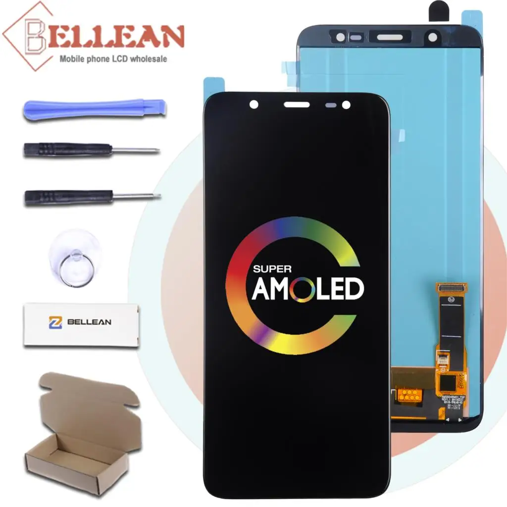 Продвижение Регулируемый HH J810F J810 ЖК дисплей для Samsung Galaxy J8 2018 с сенсорным