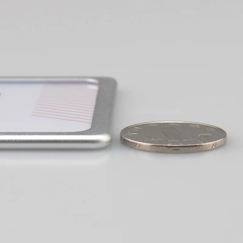 Большой новый модный унисекс чехол для сотрудников металлический рабочий