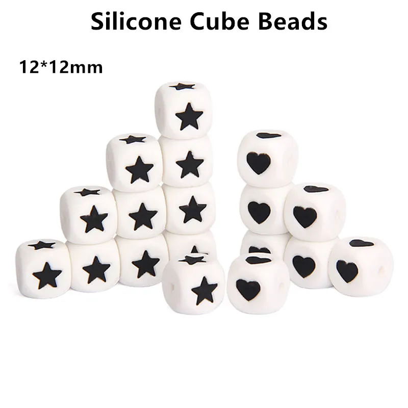 100 шт. силиконовые бусины для соски-пустышки 12 мм | Украшения и аксессуары