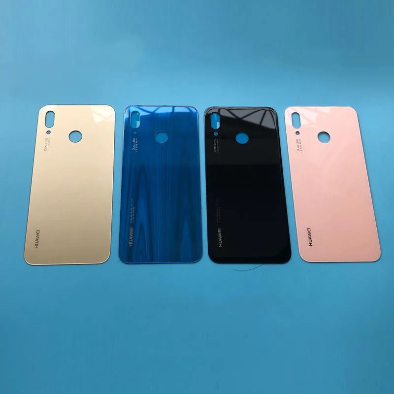 Оригинальная Задняя стеклянная крышка батарейного отсека для Huawei P20 Lite Nova 3e