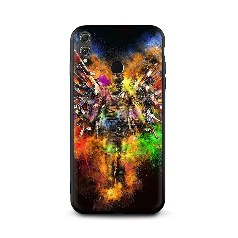 B5 CS GO пистолет игры мягкий силиконовый чехол для телефона huawei Honor 6A 7A Pro 7C X 8C 8X8 9 10 Lite view 20 9X Pro - Цвет: B5