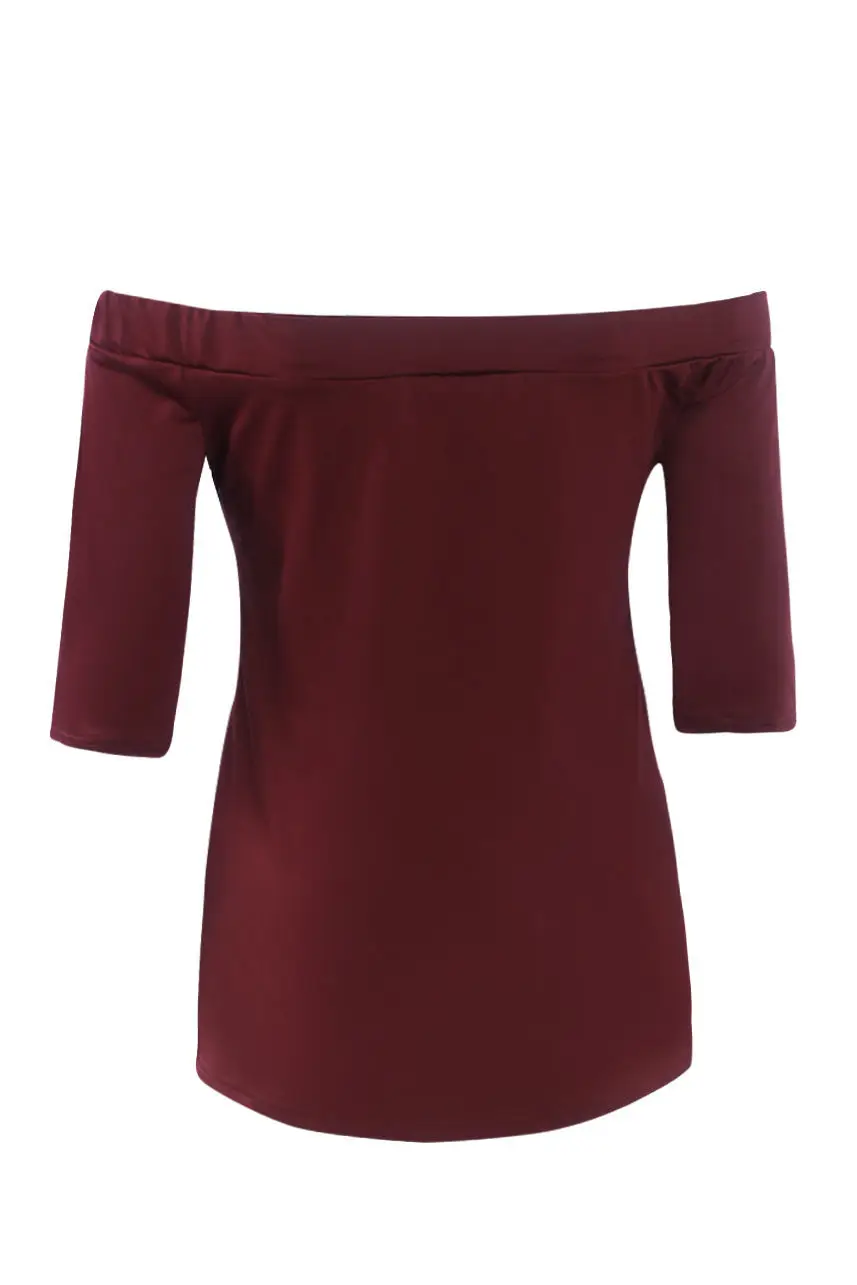 

New Fashion Sexy Women Lady Summer Blouse Off Shoulder Loose Casual Tops