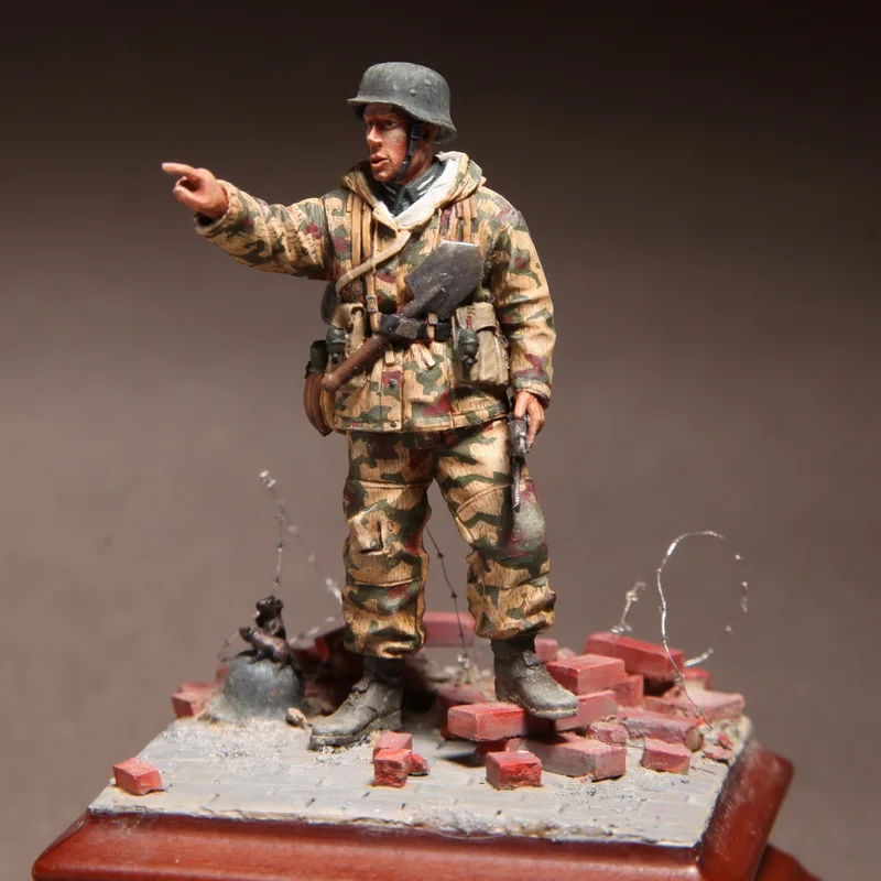 1/35 полимерные фигурки наборы моделей WW2 Немецкий 420 разобранный