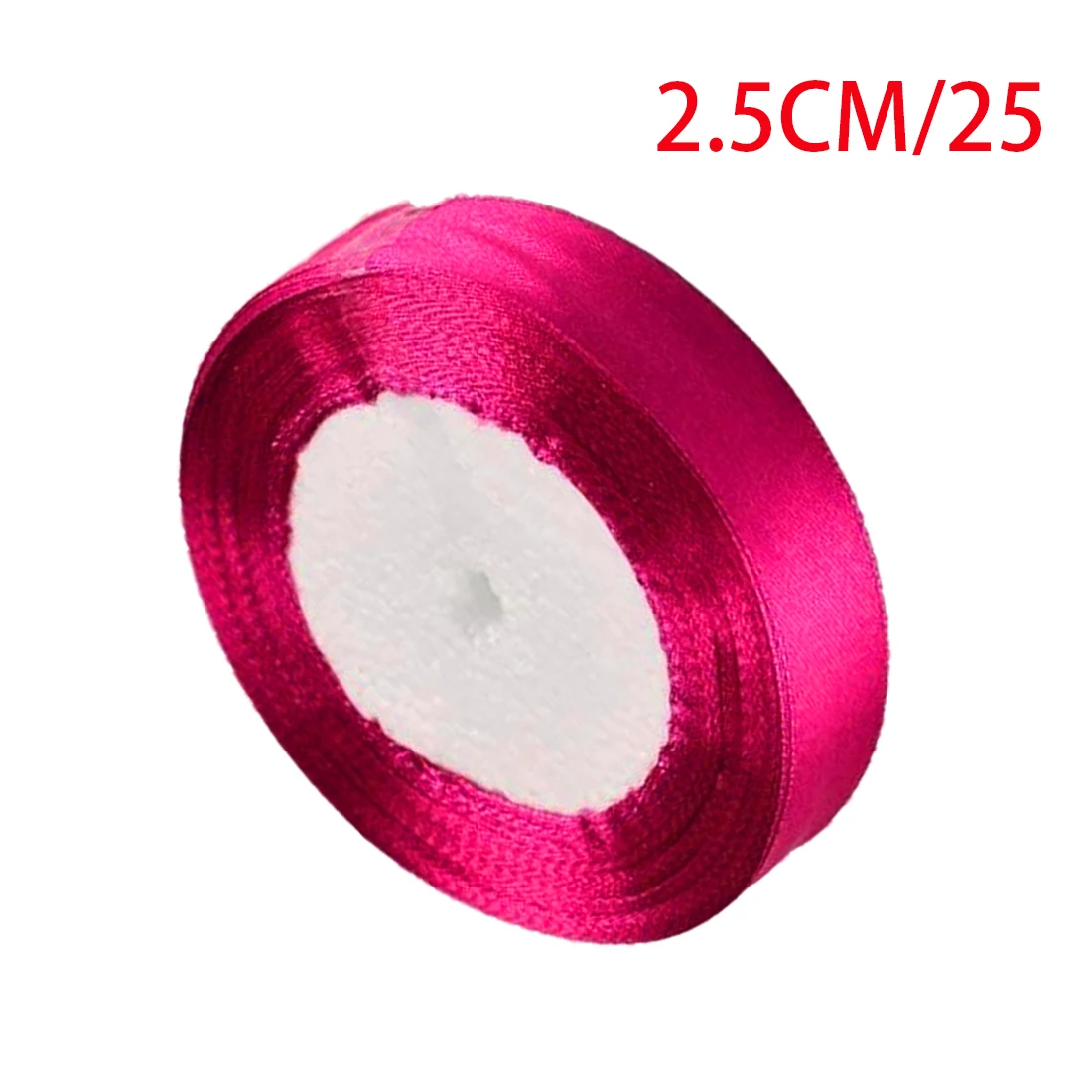 2 5 см 25 ярдов/рулон Grosgrain атласные ленты для свадьбы Рождественская вечеринка