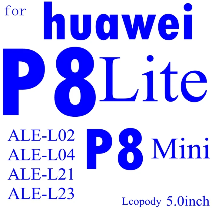 9 H для экрана из закаленного стекла для huawei Honor 8 4X 5x 6X Y560 5A 4C Pro y6 pro p8 lite Экран защитная пленка sklo на huawei защитное стекло - Цвет: For HUAWEI p8 lite