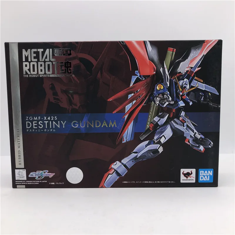 Подлинная BANDAI SPIRITS Tamashii нациями металлический робот крепкий мобильный костюм Gundam