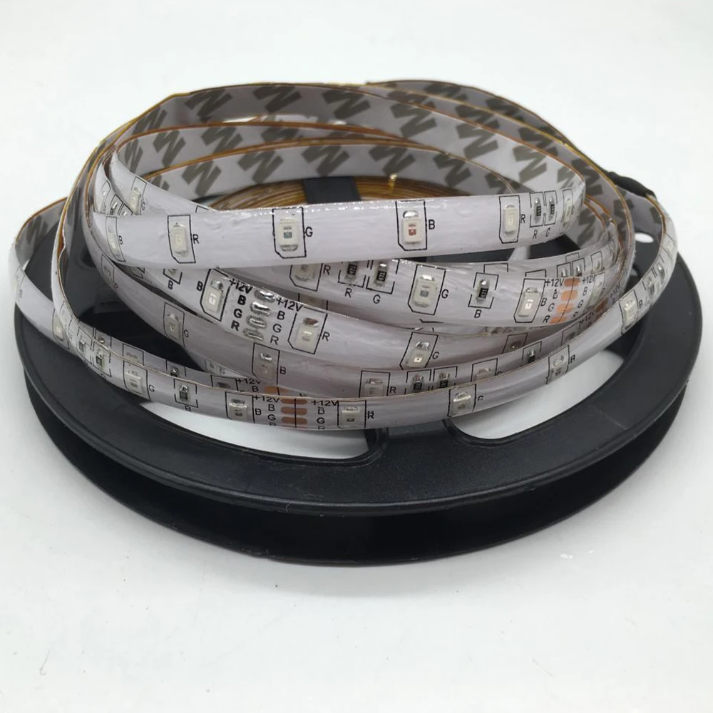 5 м 10 15 20 SMD 2835 RGB Светодиодная лента гибкая светодиодная Диодная