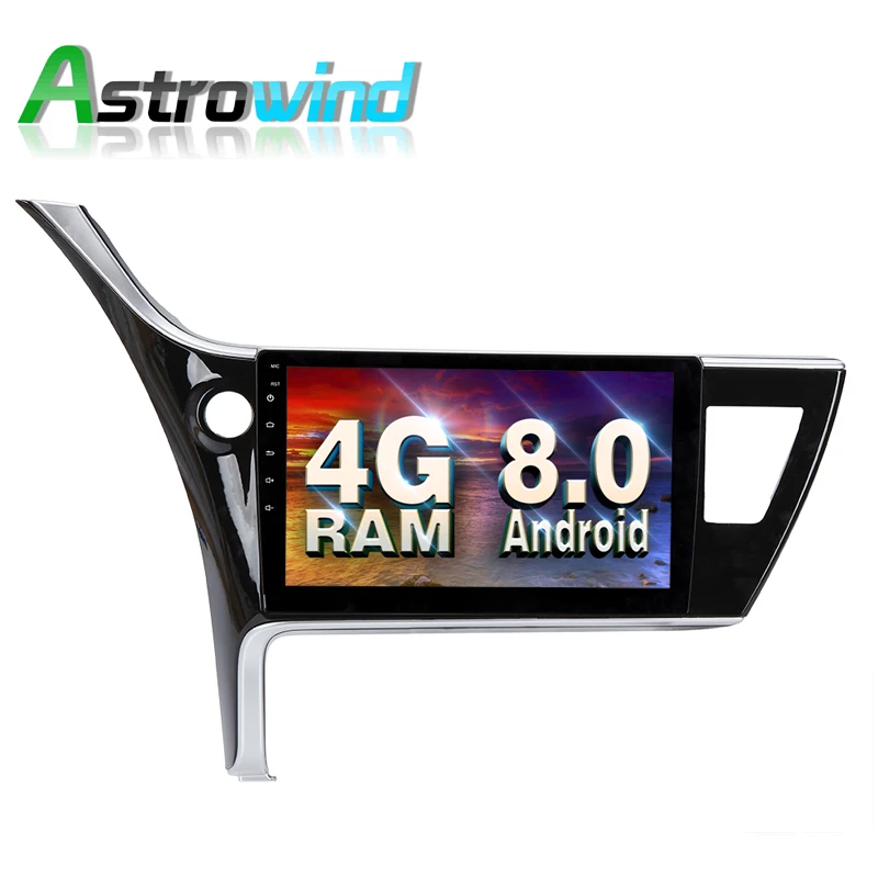 

Android 8.0 System 4G RAM Car DVD GPS Navigation System Stereo Media Player Radio for Toyota Corolla 2017