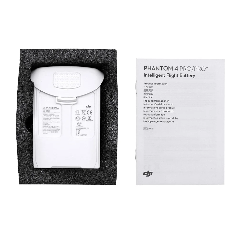 Phantom 4 Pro/V2.0 Advanced Intelligent Flight battery DJI Series 5870 mAh Аксессуары для хранения аккумуляторов |