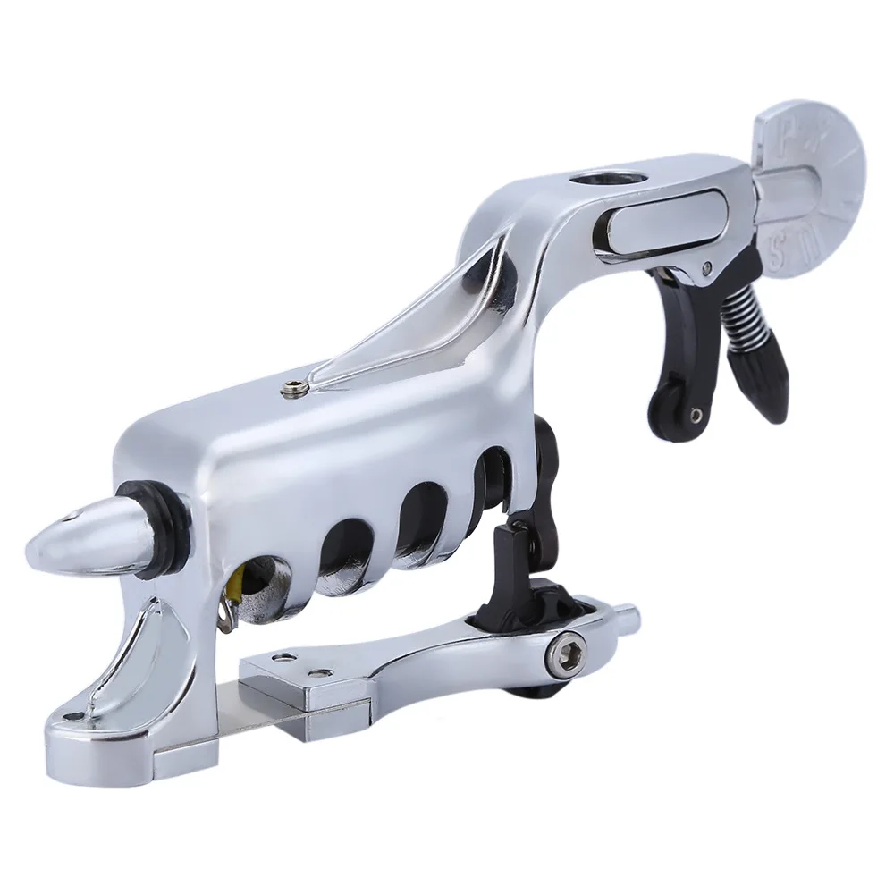 Professional Titanium frame Rotary Motor Tattoo Machine Silver Liner &amp Shader Supply | Красота и здоровье