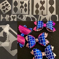 hair bow die cut templates bow00027 for hand cutting size 654 543 532 5