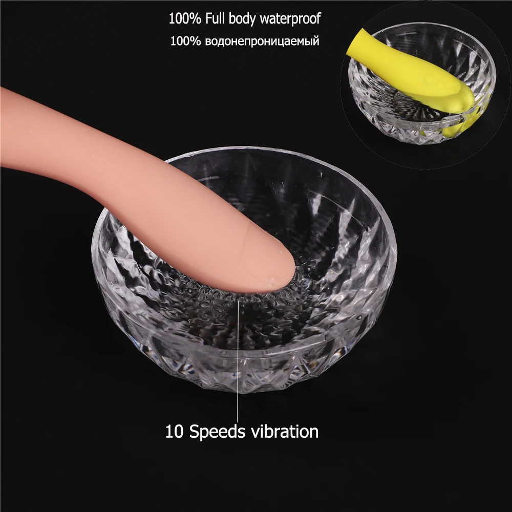 Золотой палец 10 скоростей массажер вибратор секс-игрушки для женщин G spot