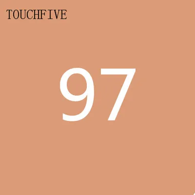 97 1 шт. TouchFive на выбор, 168 цветов, маркеры для эскизов, маркеры на спиртовой основе, набор цветных маркеров, товары для рукоделия, ручка для школы - Цвет: 97