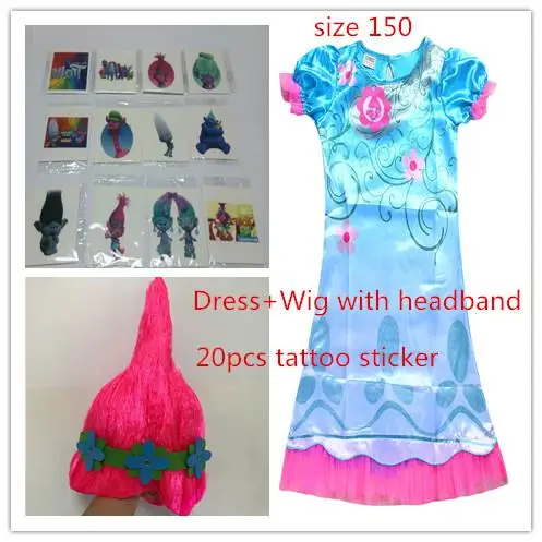 5 шт./комплект Детская летняя тату-наклейка Мак-тролли | Дом и сад